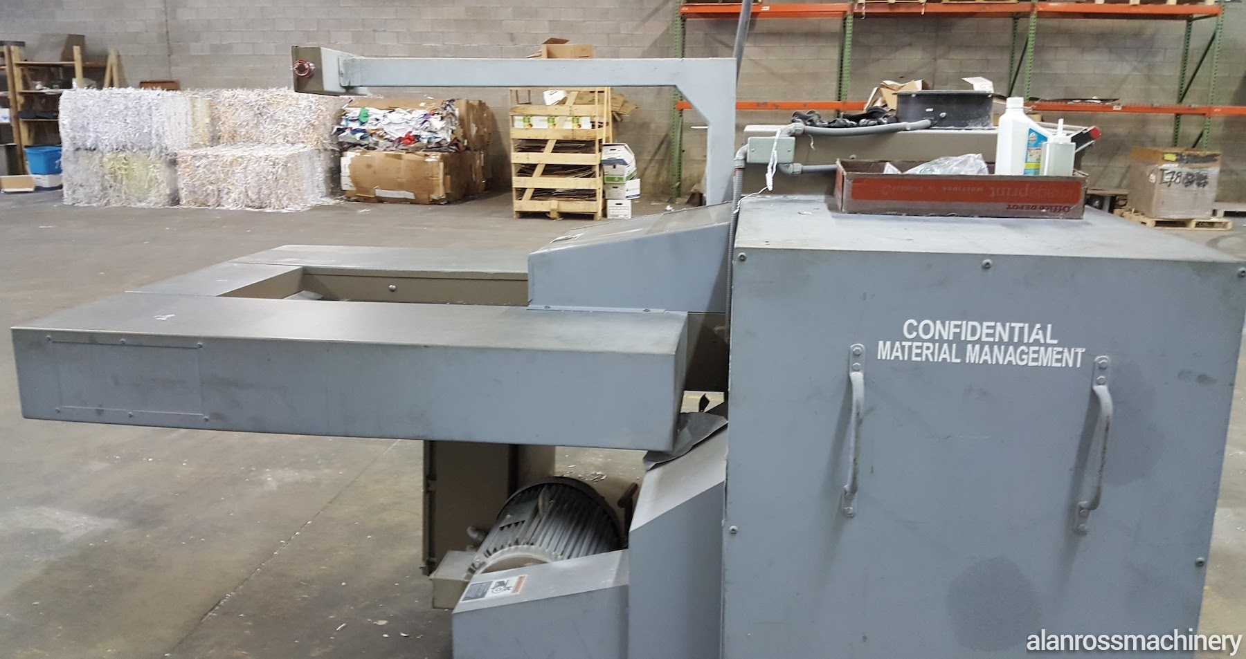 ALLEGHENY SHREDDERS CORP 20-250C Paper & OCC Shredders | Alan Ross Machinery