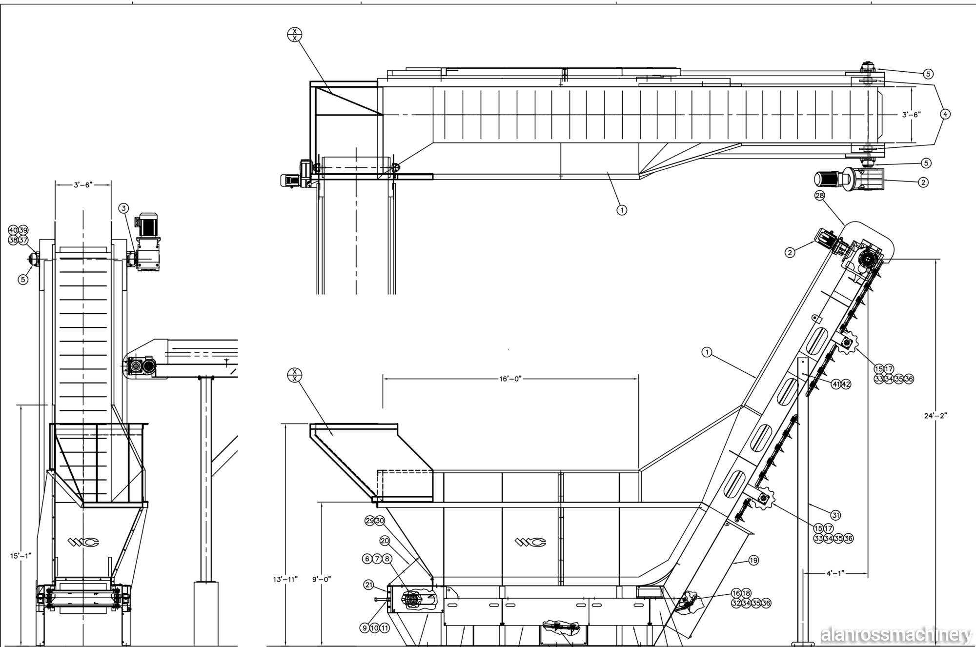 2008 WENDT CORPORATION UNASSIGNED Conveyor | Alan Ross Machinery