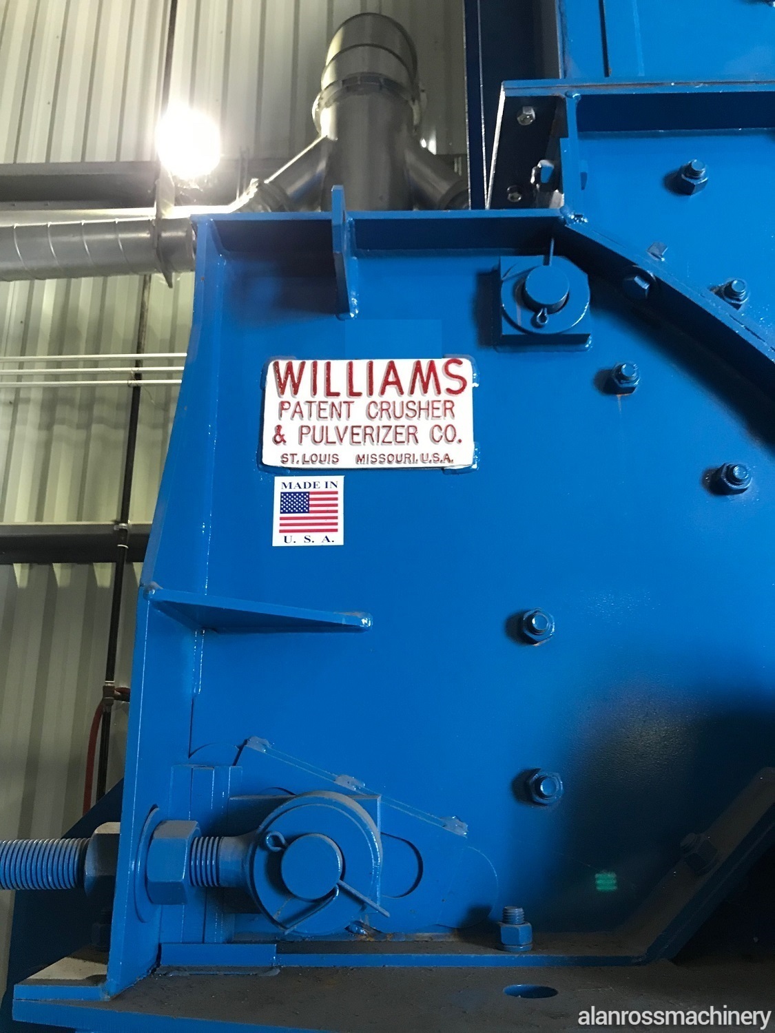 WILLIAMS PATENT CRUSHER CO 330 Crushers | Alan Ross Machinery